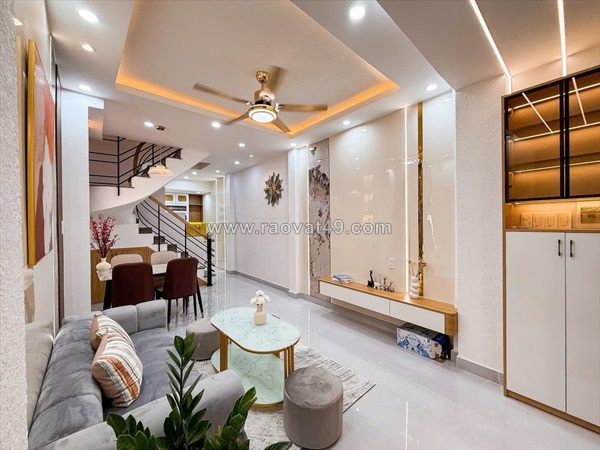 Nhà đẹp - chính chủ - tặng full - nội thất - 3pn lớn - lê quang định - bình