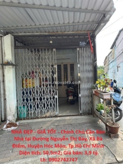 Nhà đẹp - giá tốt - chính chủ cần bán nhà tại huyện hóc môn, tp hồ chí minh