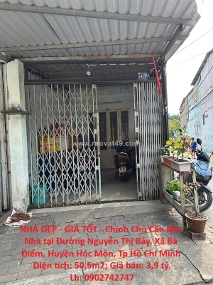 Nhà đẹp - giá tốt - chính chủ cần bán nhà tại huyện hóc môn, tp hồ chí minh