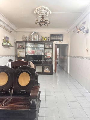 Nhà diện tích khủng 98m2 hxh âu dương lân p3q8 (p.chánh hưng)