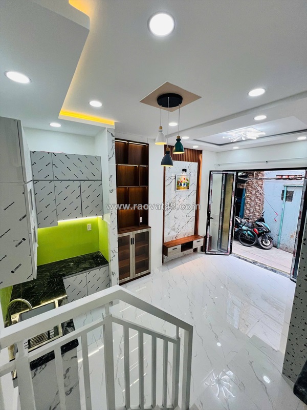 Nhà hoài thanh, 25m2, hẻm 3m, 2 tầng, 2 pn, chỉ 3tỷ 08