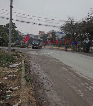 Nhà mặt phố vân đình, dt 175m2 - phù hợp làm siêu thị mini, nhà hàng, quán ăn,