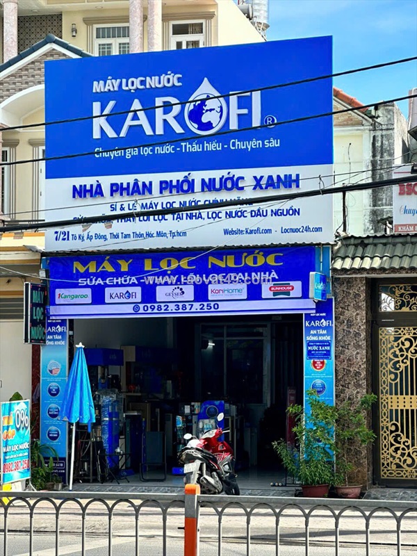 Nhà mặt tiền tô ký – hóc môn – 1 trệt 1 lầu – ngang 5,5m