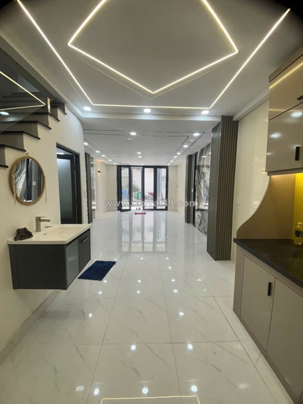 Nhà mới đón tết đ số 4 lê văn quới ngay ngã tư 4 xã 48m2 ,3 tầng 3 pn 5 tỷ 1
