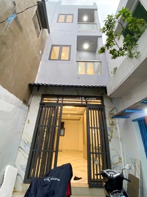 Nhà nở hậu 6m mạc vân p13q8 (p.chánh hưng), ko lộ giới