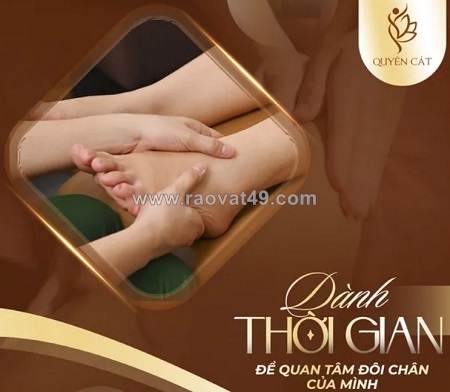 Những lợi ích tuyệt vời từ liệu trình massage chân tại quyên cát spa