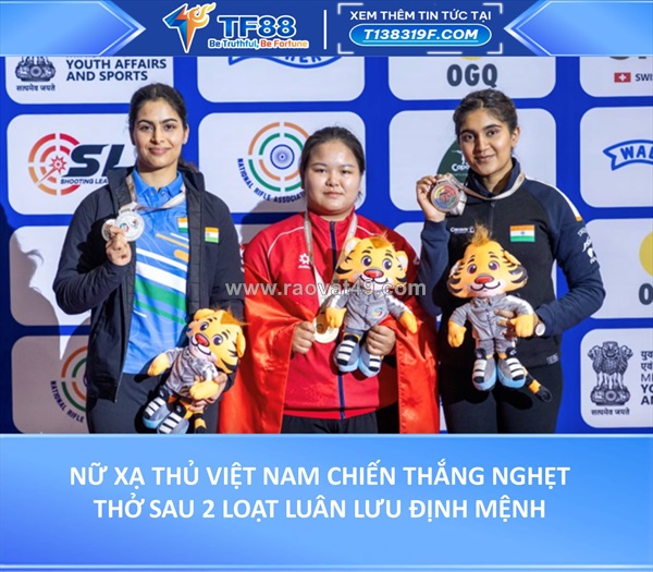 Nữ xạ thủ việt nam gây chấn động châu á