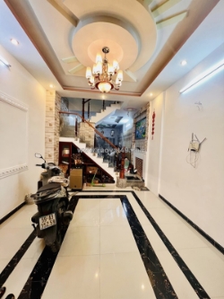 Ở ngay! bán nhà mới đẹp 4 tầng cmt8, 48m2, chỉ 7.2 tỷ tl