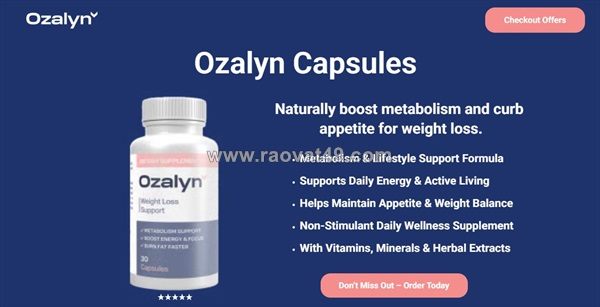 Ozalyn weight loss: 100 percent safe strong  supplement