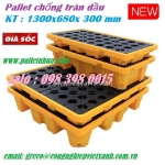 Pallet nhựa chống tràn dầu có chịu tải cao không?
