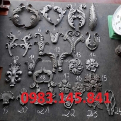 Phụ kiện gang mỹ thuật giá xưởng cho thợ cơ khí