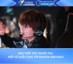 Rrq thất thủ trước prx, mất vé cuối cùng tới master santiago