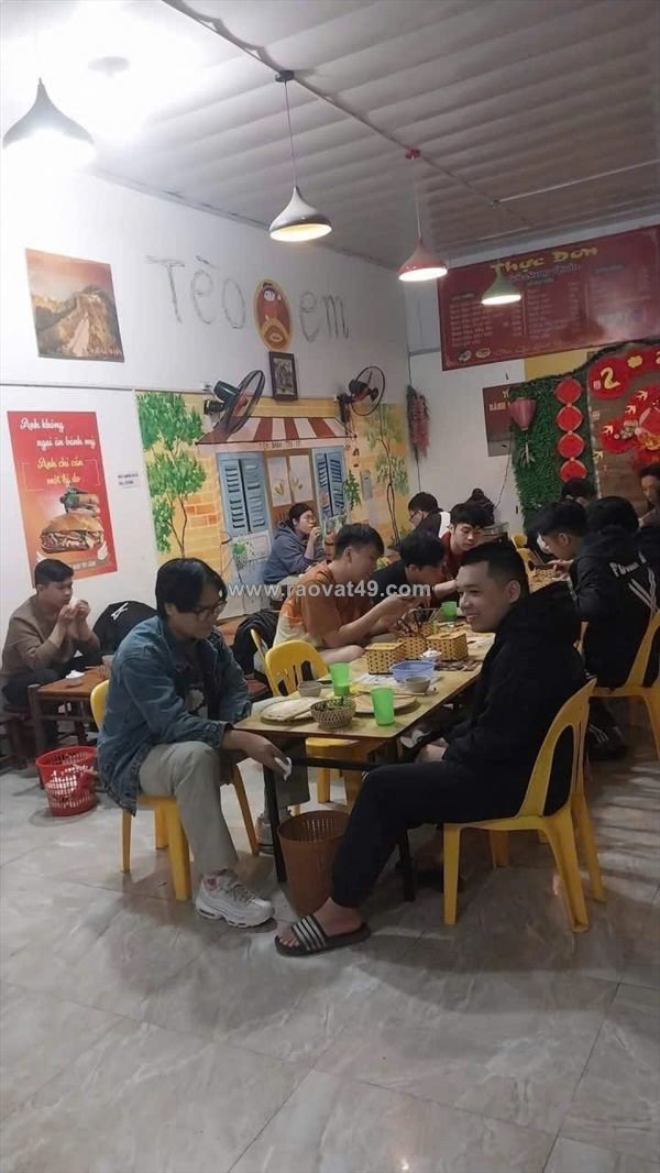 Sang nhượng cửa hàng bún đậu – nem nướng nha trang tại thạch thất, hà nội