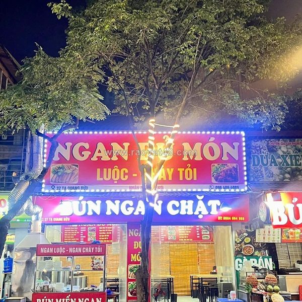 Sang nhượng gấp quán ăn phố tạ quang bửu – bạch mai, hà nội
