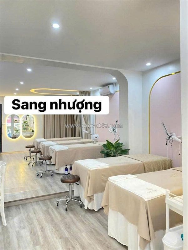Sang nhượng mặt bằng spa có thể ở lại được tại trung tâm tp từ sơn -
