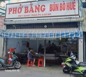 Sang nhượng quán ăn – phở – bún bò huế - đang kinh doanh tốt - gò vấp, tp hcm