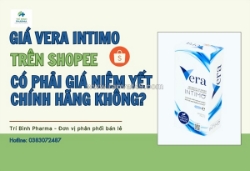 Shopee có bán vera intimo đúng giá chính hãng