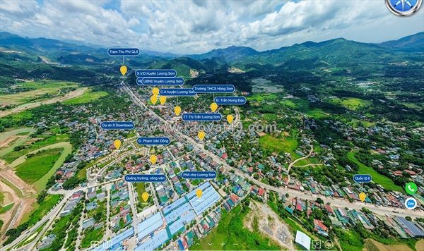Sở hữu lô góc 2 mặt tiền trung tâm xã lương sơn giá chỉ 31tr/m2, tiềm năng tăng