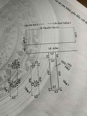 Sở hữu ngay nhà mặt tiền đường nguyễn văn cừ, phường an bình, tp cần thơ