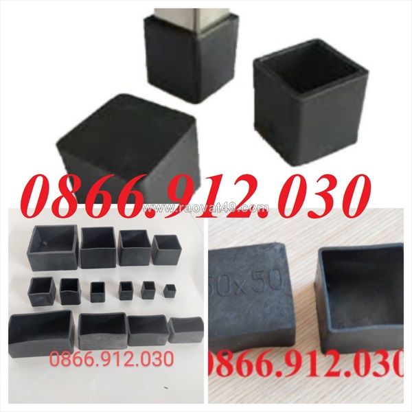 So sánh nắp nhựa chụp chân bàn ghế và nắp cao su