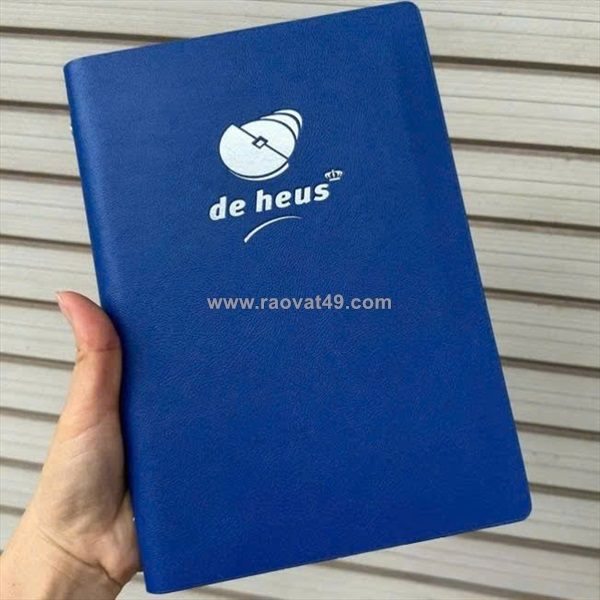 Sổ tay a5 đẹp in logo doanh nghiệp – quà tặng thiên thần uy tín
