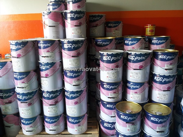 Sơn epoxy hệ lăn 3 lớp kcc et5660 màu chuẩn nhà máy 09641645 huệ