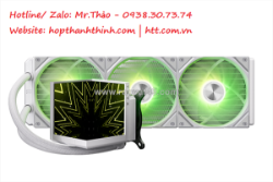 Tản nhiệt nước aio tryx stage 360 dual-screen argb white (l-s360a-dm3m-g0w)