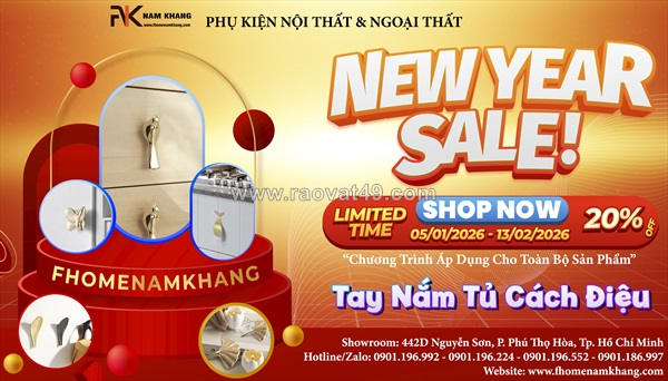 Tay nắm tủ nk287 - điểm nhấn tinh tế cho tổ ấm hiện đại
