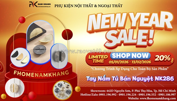 Thay áo, nhà sang - nhận ưu đãi vàng