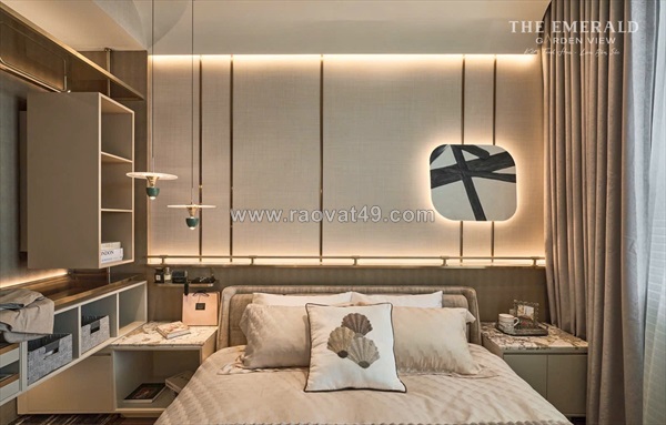 The emerald garden view chỉ 7tr/ tháng căn hộ 54m² – 1+pn – view hồ bơi tại