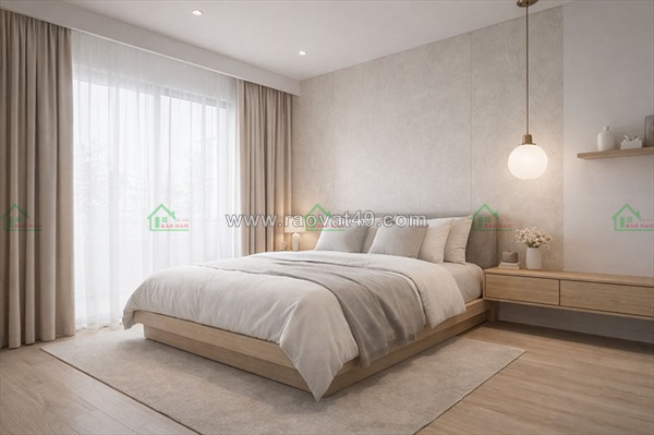 Thiết kế nội thất tối giản hiện đại cho căn hộ chung cư