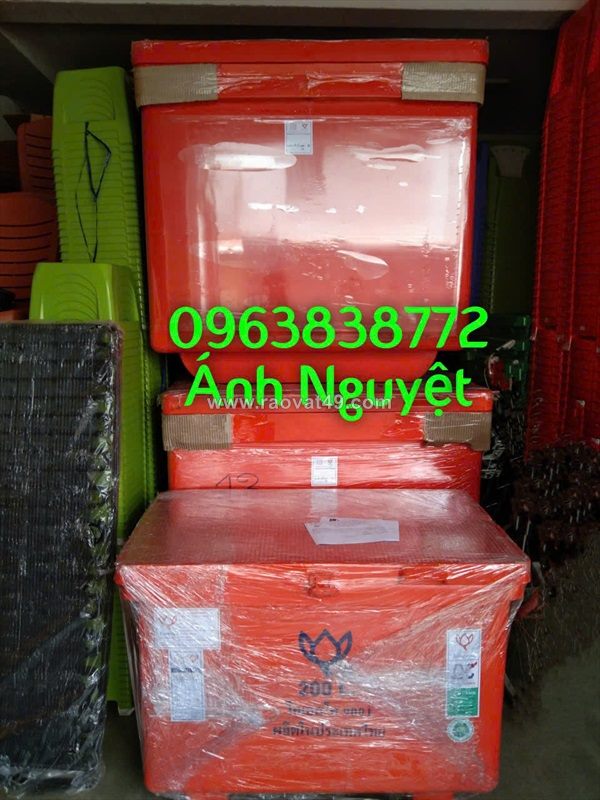 Thùng đá thái lan nhập khẩu dung tích 200lit tại q12