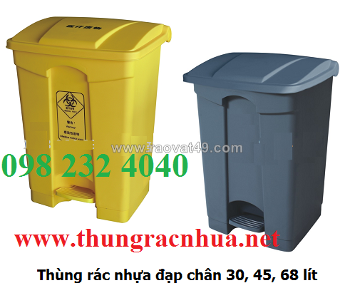 Thùng rác nhựa dùng cho quán cà phê – nhỏ gọn và phong cách - việt xanh