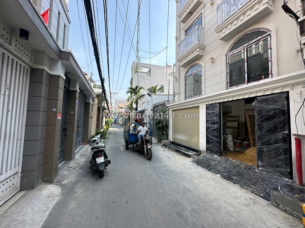 (tin thật 100%) bán căn hộ dịch vụ 119m2 (6,5x19) x 21p ở quang trung - hxh 6m