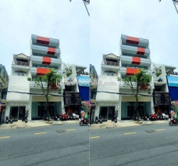 Toà nhà mặt tiền trương công định tân bình, gần sân bay tân sơn nhất, hầm + 7 tầng, 832 m² sàn