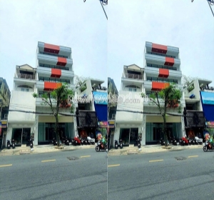 Toà nhà mặt tiền trương công định tân bình, gần sân bay tân sơn nhất, hầm + 7 tầng, 832 m² sàn