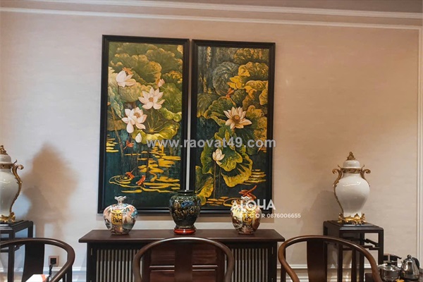 Tuyển 20 nv sản xuất thực hiện các công đoạn làm tranh tại hà nội