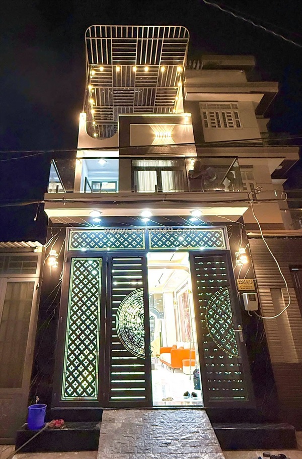 Tuyệt phẩm nhà 3 tầng đường huỳnh tấn phát, nhà bè - sổ hồng chính chủ, 4pn,