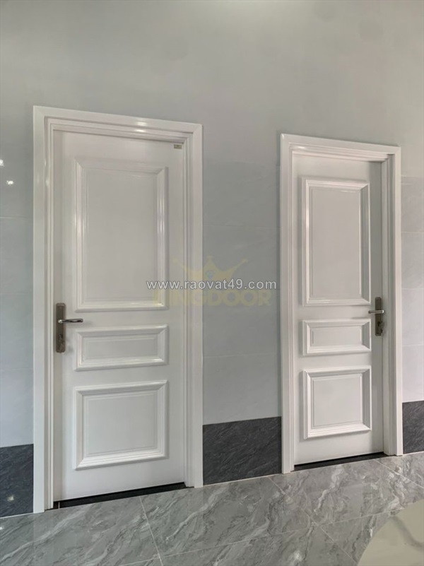 Vẻ đẹp sang trọng, giá cức tốt  –   cửa nhựa composite giả gỗ