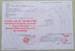 Vị trí đẹp - giá tốt - cần bán lô đất cln tại tổ 19, ấp cây sộp, tân an hội,