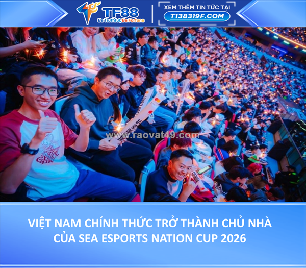 Việt nam chính thức trở thành chủ nhà của sea esports nation cup 2026