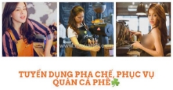 Vitamin coffee tuyển pha chế có kinh nghiệm & phục vụ làm gò vấp