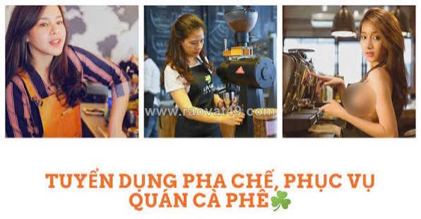 Vitamin coffee tuyển pha chế có kinh nghiệm & phục vụ làm gò vấp
