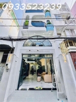 Xây mới 100% - khu phân lô đồng bộ - dt 4 x 13.7 nở hậu nhẹ - hxh tới cửa - 4