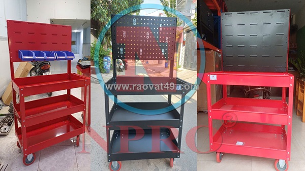 Xe để khay nhưa, tủ đựng khay linh kiện