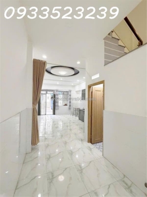 Xe hơi thông - nguyễn thái sơn - 2 tầng 2 mặt hẻm thông thoáng ngày đêm -