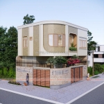 Xu hướng mẫu nhà 2 tầng đẹp hiện đại 2026