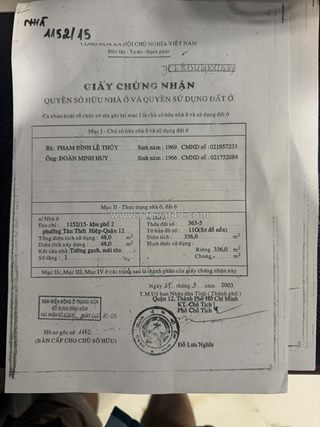 Xưởng "chân dài" ngang 14m - 1/ nguyễn văn quá - giá chốt cứng 25 tỷ