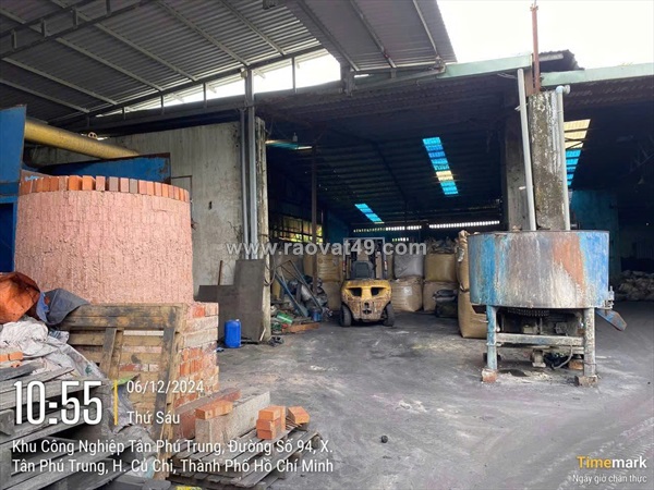 Xưởng kcn tân phú trung – quỹ đất lớn 4.000m² đóng thuế 1 lần