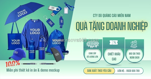 Xưởng quà tặng tại tp hcm- miễn phí thiết kế và demo